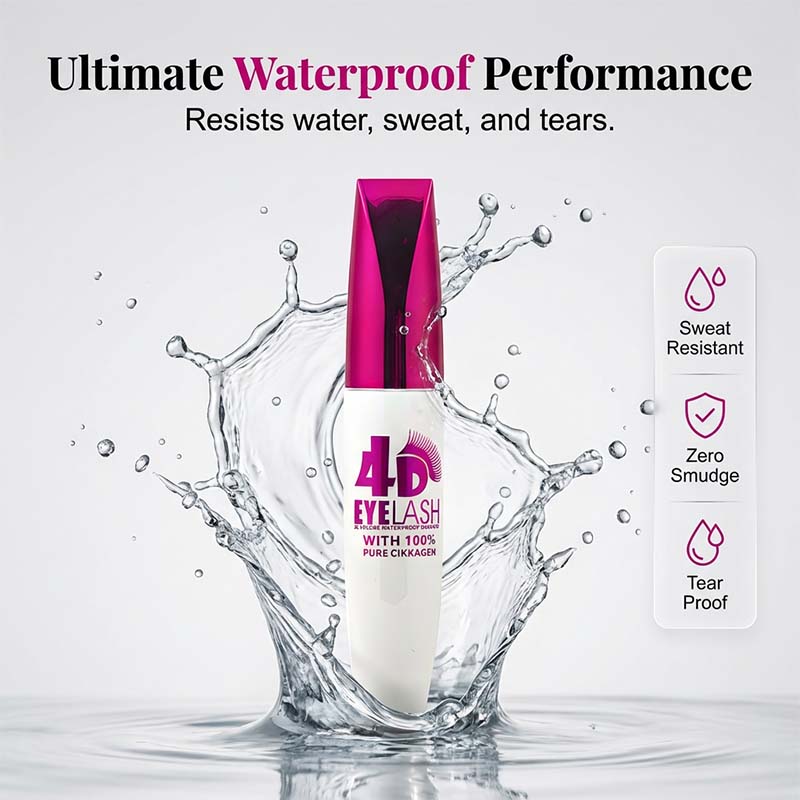 Buy 1 Get 1 Free🎁 Waterproof Mascara – Volume & Lengthening | In Stock ✨